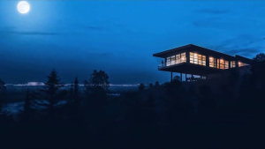 使用Ps制作海边建筑夜景效果图