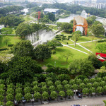 足下的文化与野草之美——广东中山岐江公园