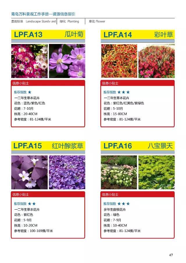 干货：230种万科景观常用植物汇总（内部资料）