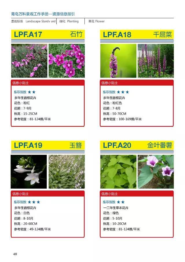 干货：230种万科景观常用植物汇总（内部资料）