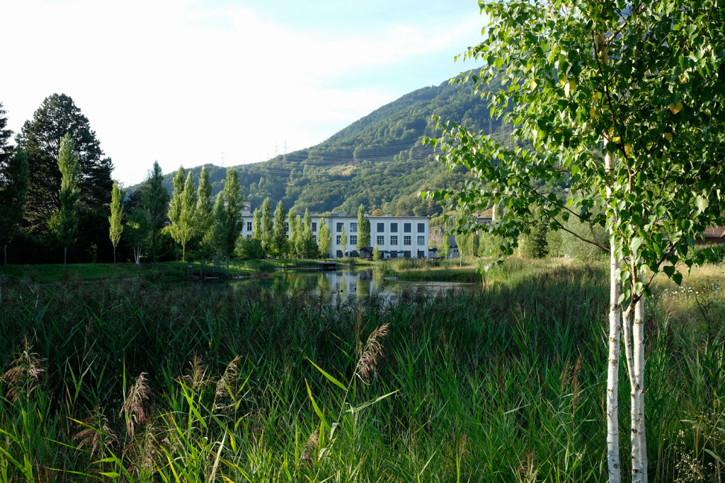 瑞士低位工厂池塘Lower Factory Pond