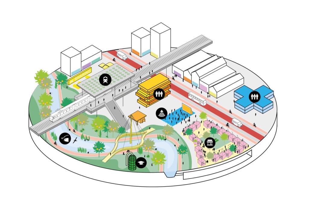 HASSELL+MVRDV 创造‘收集连接’网，改善海滨地区对自然灾害的适应能力