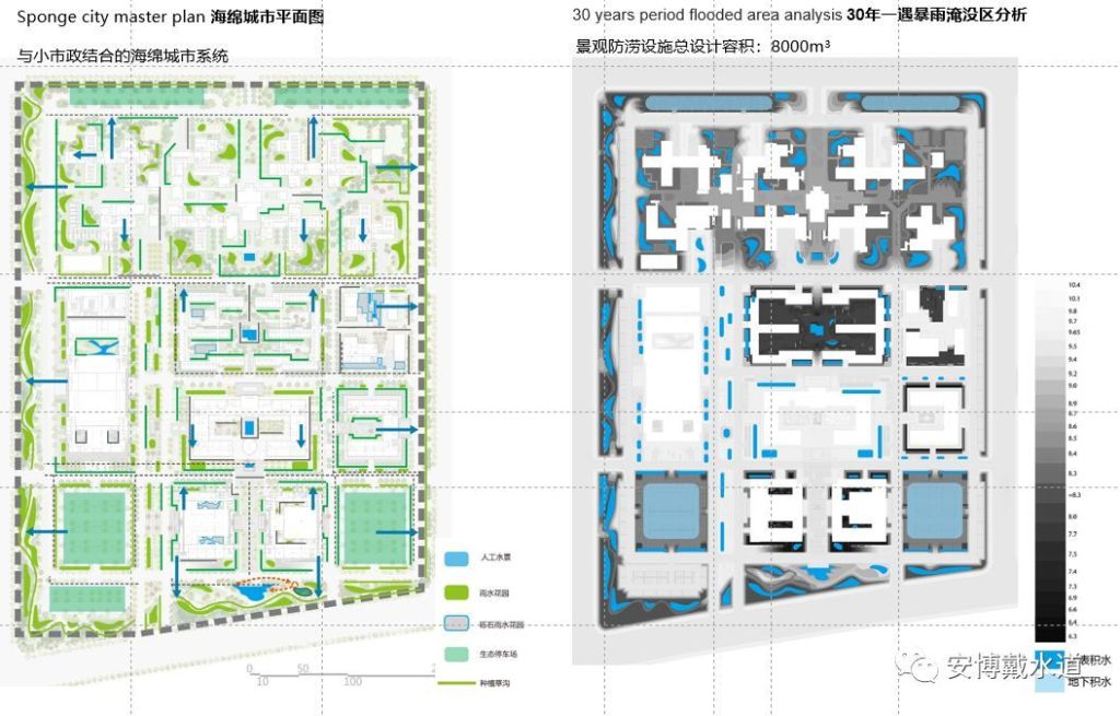 低影响开发——雄安市民服务中心景观设计 | Ramboll Studio Dreiseitl